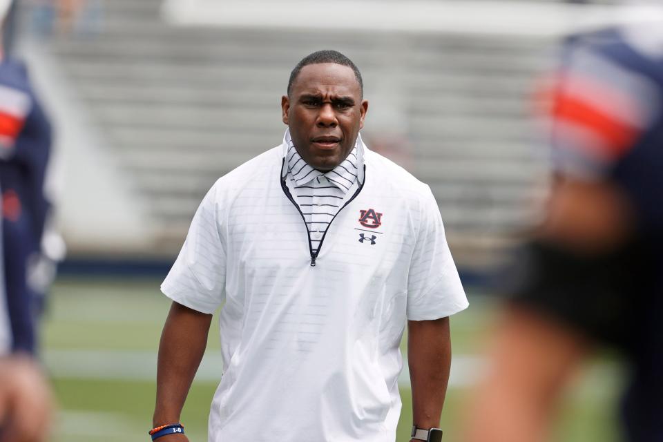 Former Auburn defensive coordinator Derek Mason was announced in the same role at Oklahoma State on Wednesday.