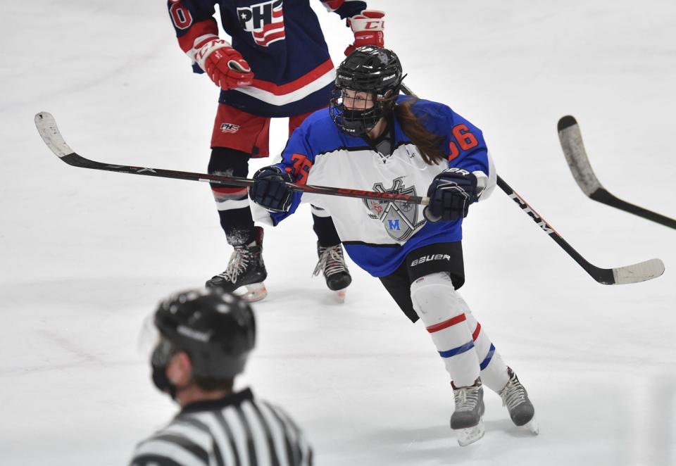 Middletown High School graduate Kate Stahl will play hockey at Manhattanville, a top Division III program nationally.