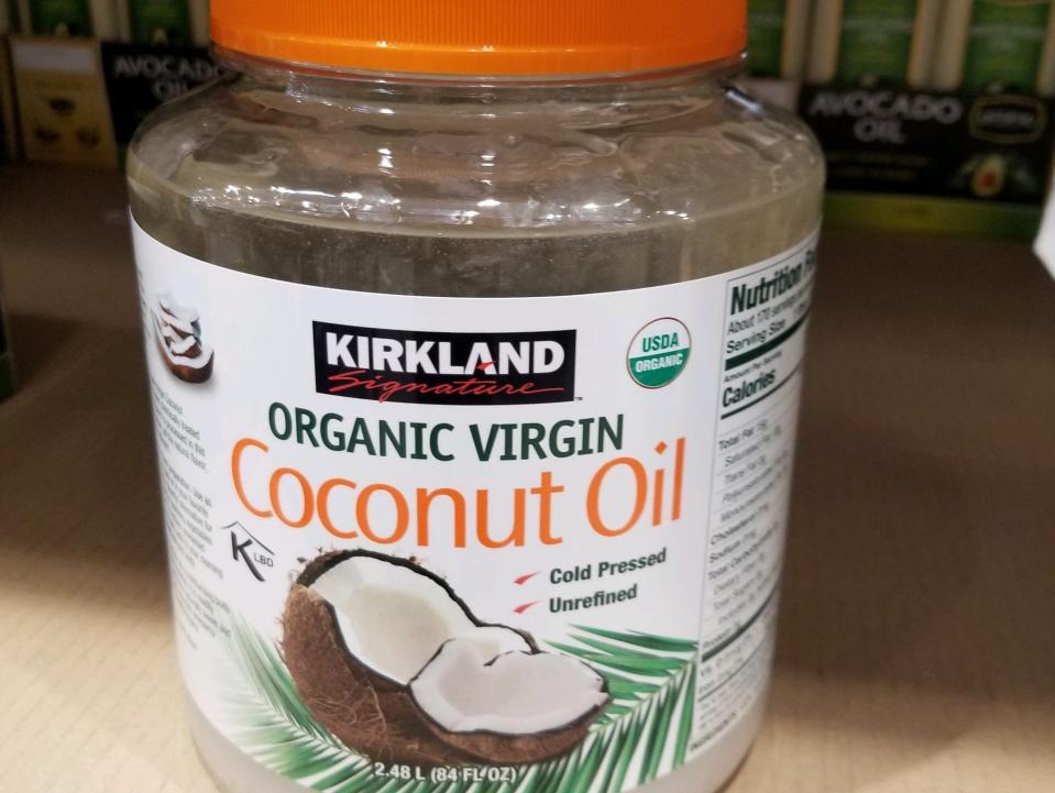 Kirkland organic virgin coconut oil