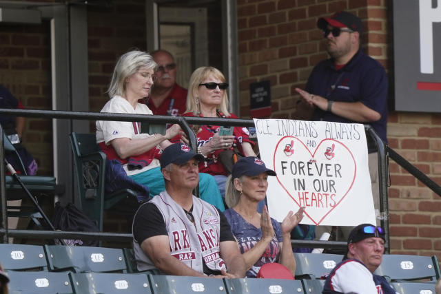 Last hurrah: Indians win final home game before name change