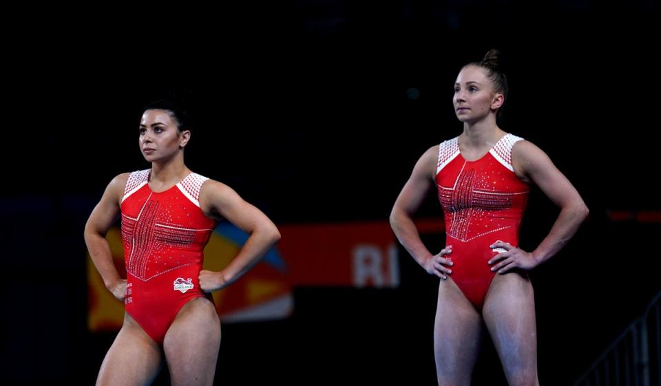 Claudia Fragapane and Kelly Simm are set to end their illustrious careers (Mike Egerton/PA) (PA Wire)