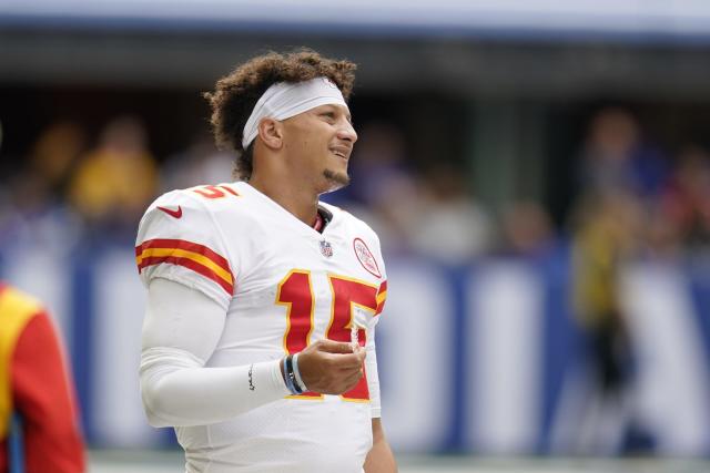 Patrick Mahomes was quite unhappy with the way the Chiefs' first half ended