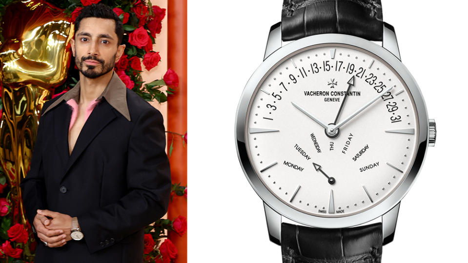 Riz Ahmed's Vacheron Constantin Patrimony Retrograde Day-Date