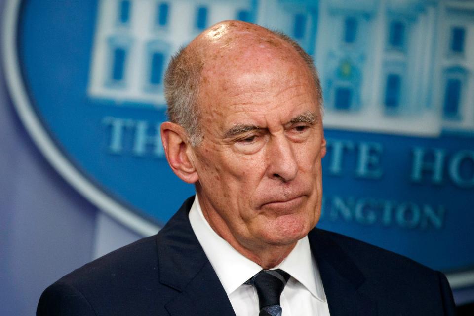 National Intelligence Director Dan Coats in Washington, D.C., in 2018.