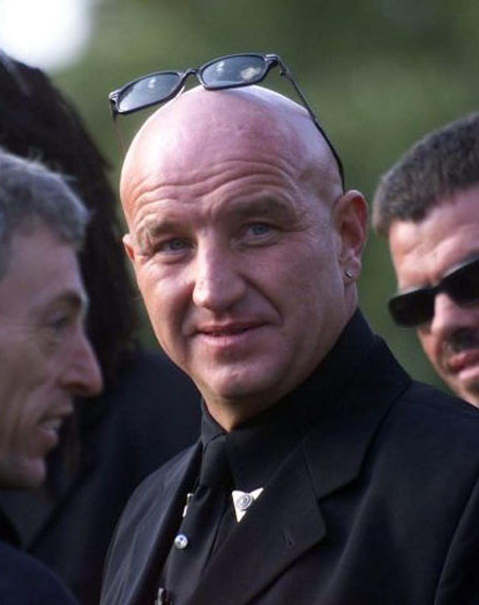 Hard man: former gangster Dave Courtney has now become an actor