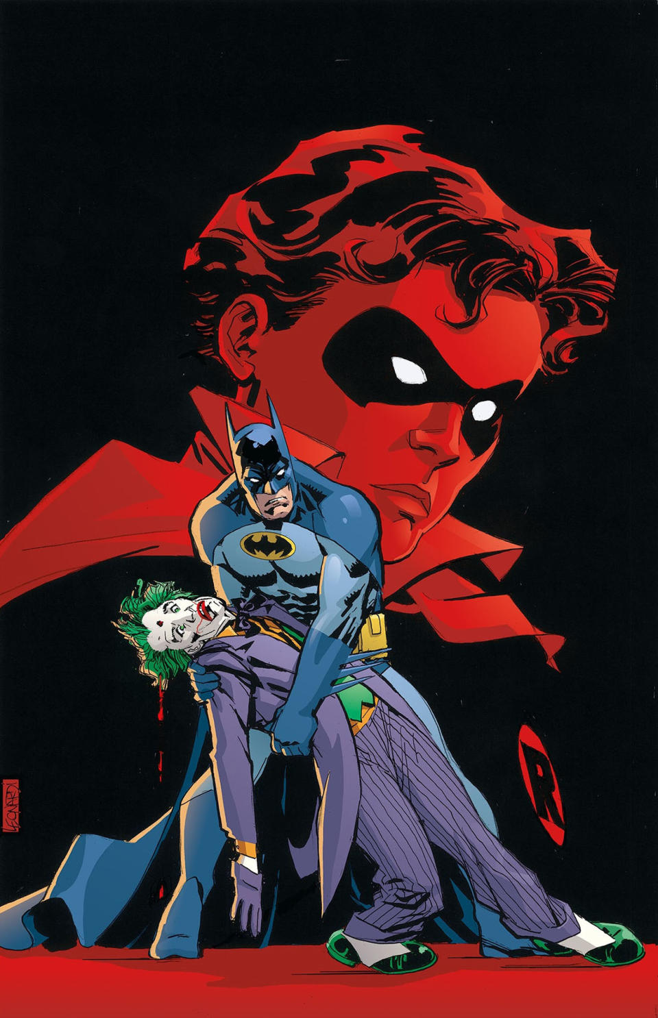 From the Vault: Death in the Family: Robin Lives! #1 cover art by Rick Leonardi