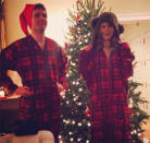 <p>Wearing matching Christmas onesies is the only way to properly bond with your sibling, during the holiday season and, really, at all other times.</p><br>