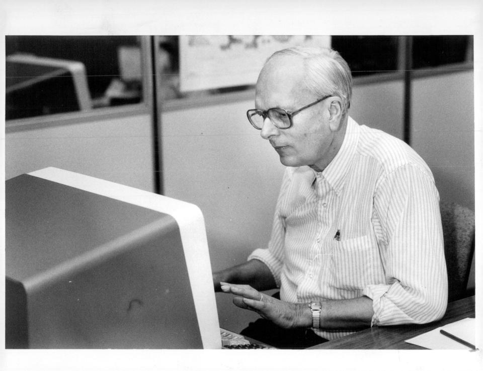 Mal Calman, Times-Union copy desk