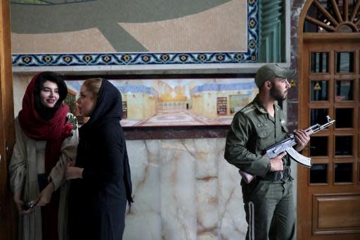 Festive community feel as Iranians flock to the polls