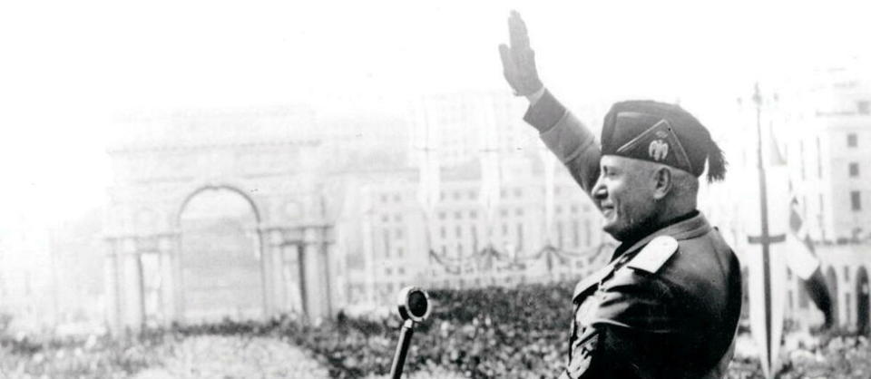 Benito Mussolini à Rome ici en 1938.  - Credit:Ann Ronan Picture Library / Photo12 via AFP