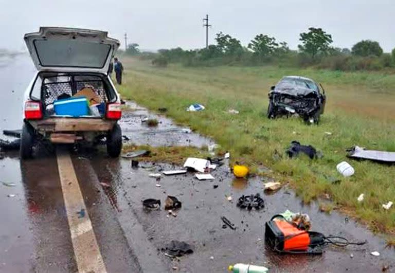 Choque fatal en la autovia 14, en Entre Ríos