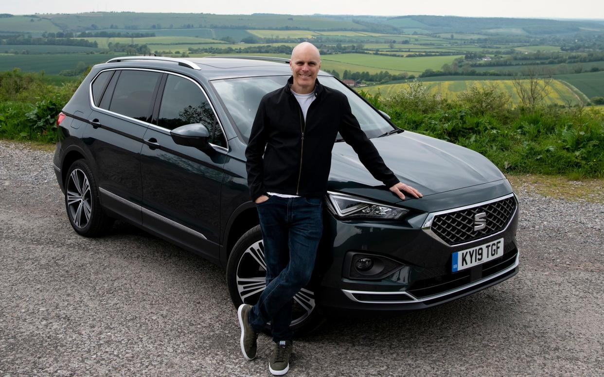 James Foxall tests a Seat Tarraco. Picture by Christopher Pledger for the Telegraph. - Christopher Pledger