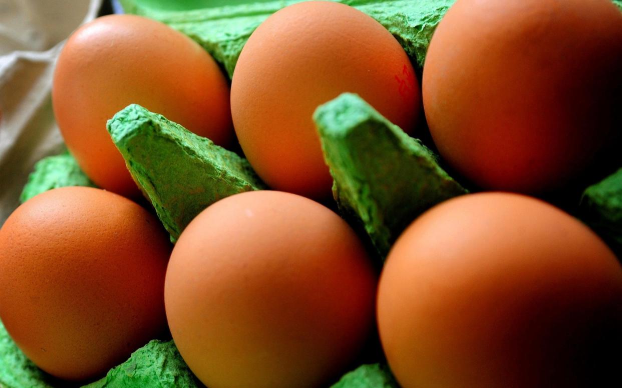 The Food Standards Agency has announced that Cocovite liquid eggs, which are widely used by restaurants and caterers in cooking, are also being withdrawn as they are infected - PA