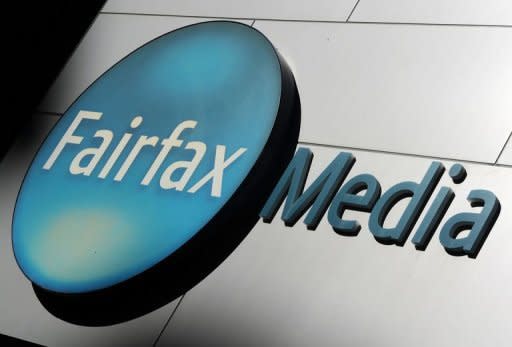 Signage is displayed outside the Sydney office of Fairfax Media on June 18, 2012. Fairfax's third-largest stakeholder, funds management group Allan Gray, has warned that the company's main metropolitan dailies face closure, describing them as "already worth less than nothing"