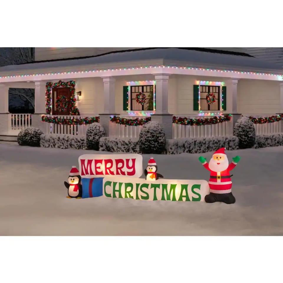 outdoor christmas decorations home accents holiday merry christmas