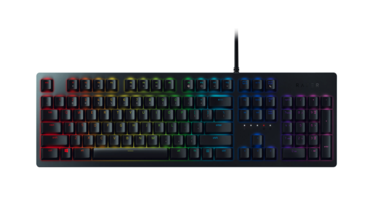 Razer Huntsman Backlit Mechanical Gaming Keyboard. Image via Best Buy.