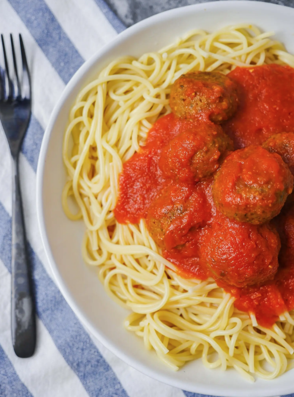 <p>Beyond Meat meatballs are super easy to make in 25 mins using super simple ingredients! You can use beyond meat burgers or beyond beef to make these vegan meatballs! They're perfect to add to spaghetti, meatball subs or anything to add an extra source of protein!</p><p><strong>Get the recipe: <a href="https://www.rescuedogkitchen.com/beyond-meat-meatballs-recipe/" rel="nofollow noopener" target="_blank" data-ylk="slk:Beyond Meat Meatballs;elm:context_link;itc:0;sec:content-canvas" class="link "><em>Beyond Meat Meatballs</em></a></strong></p>