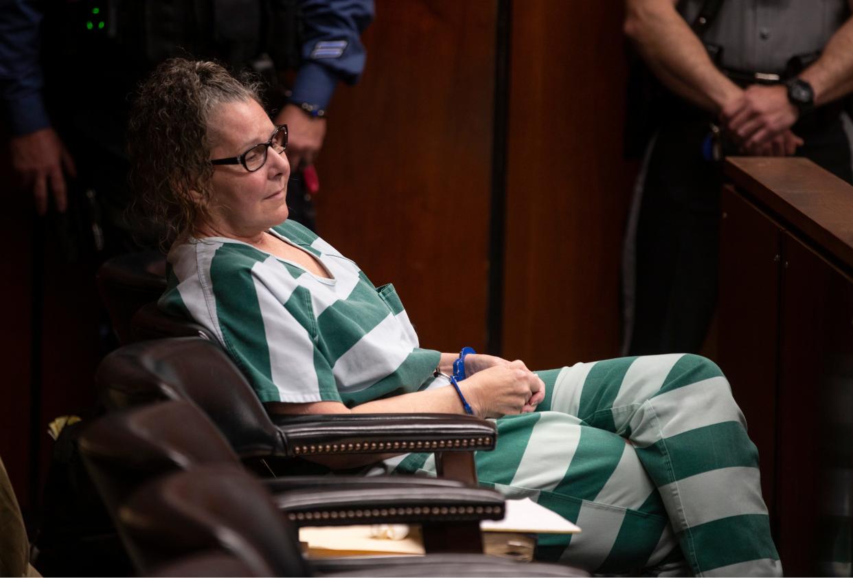 Sentencing of Sherry Lee Heffernan for the murders of her father and father's girlfriend takes place before Superior Court Judge Kimarie Rahill. 
Toms River, NJ
Friday, May 10, 2024