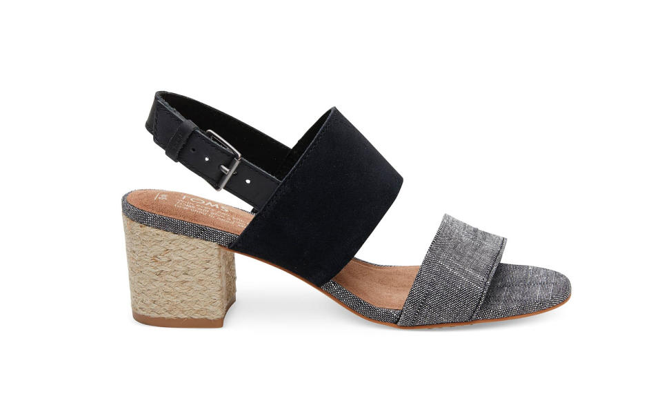 The Mid-heel: Toms Poppy Sandals