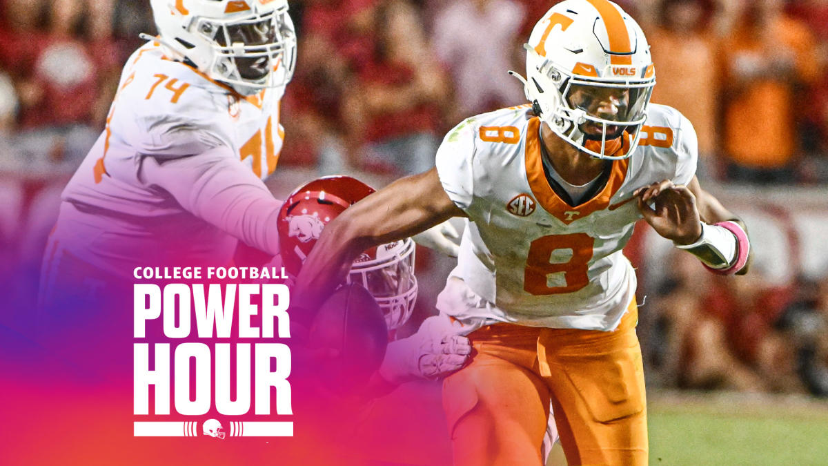 No. 4 Tennessee’s inexperience leads to upset in Arkansas | College Football Power Hour