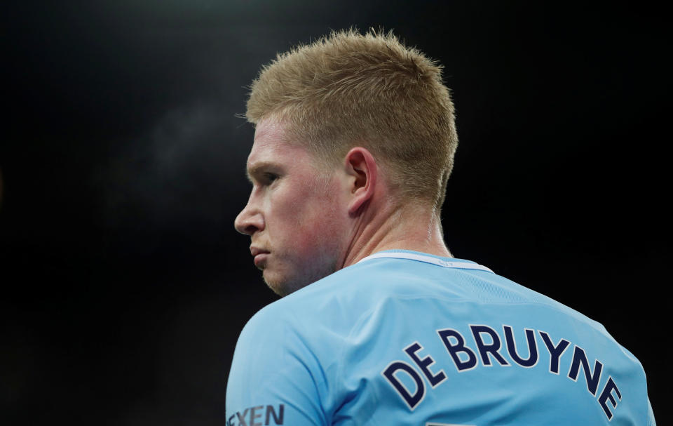 Kevin de Bruyne set up Raheem Sterling’s winner at St James’ Park with an incisive pass from a deeper position.