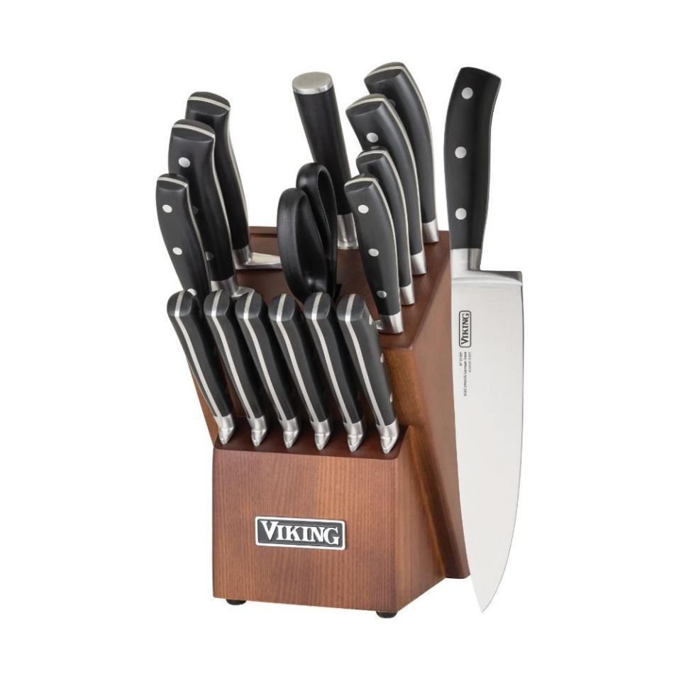 17-Piece Knife Block Cutlery Set