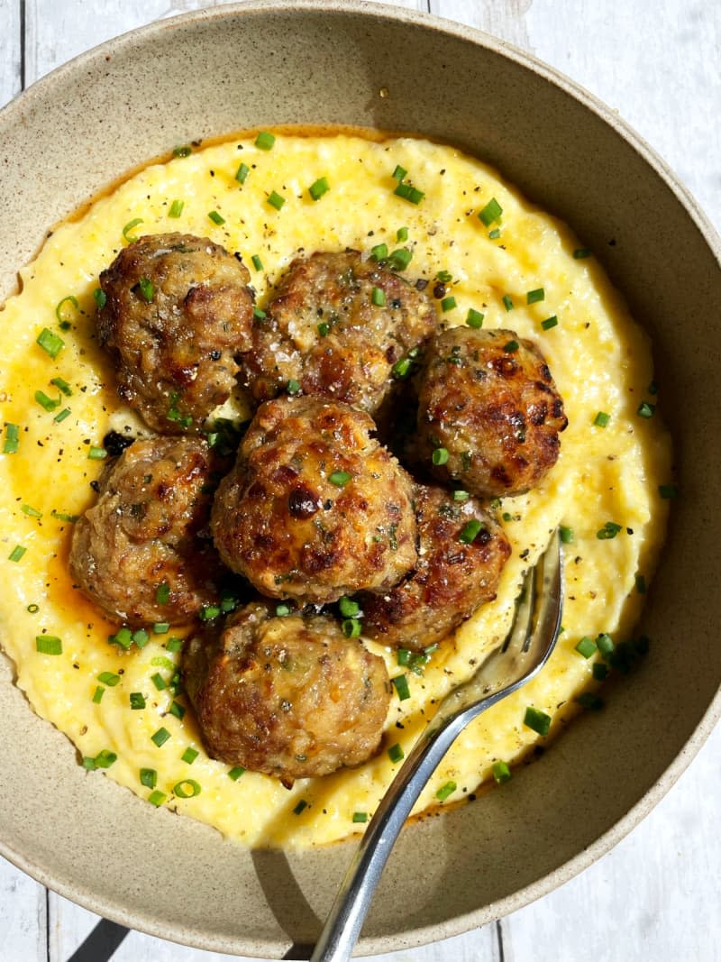 Breakfast Meatballs