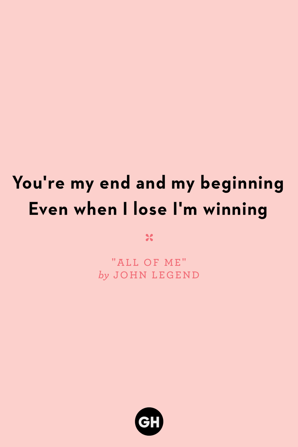 "All of Me" by John Legend