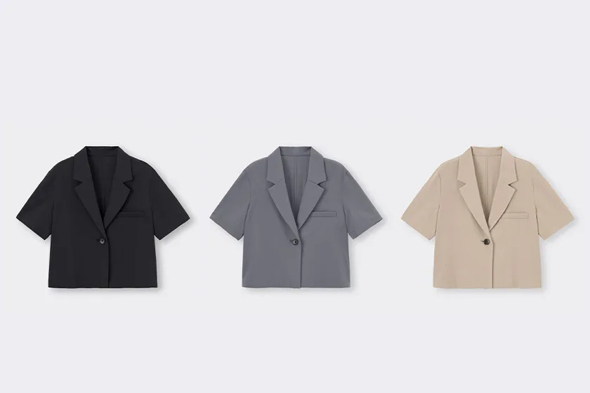 日本完售：GU 這件短版西裝外套被指穿出超越價錢的高級質感！