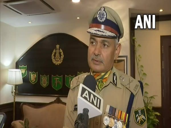 Outgoing ITBP DG SS Deswal speaking tpo ANI in New Delhi on Tuesday. [Photo/ANI]
