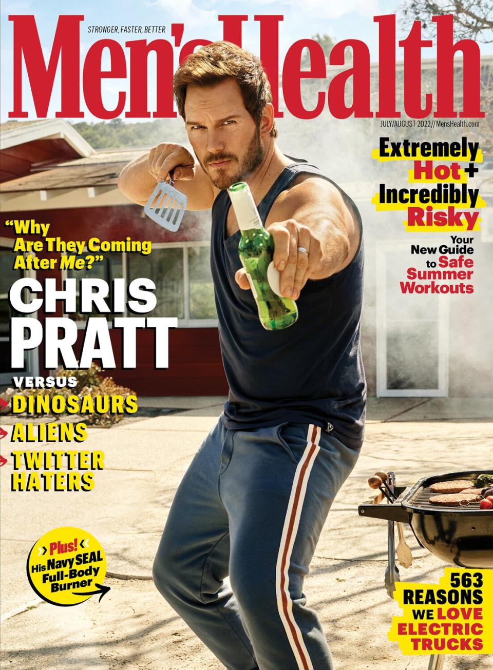 Chris Pratt Men's Health cover