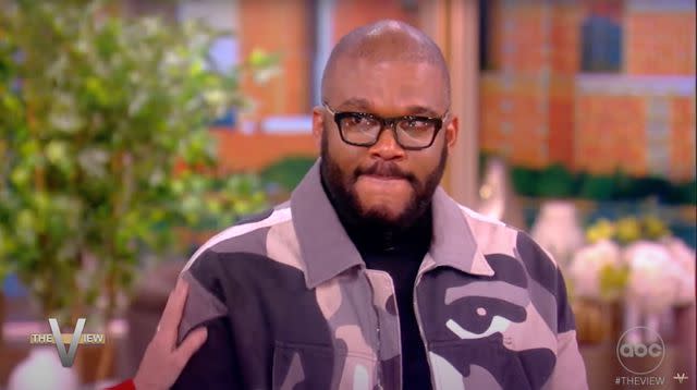 <p>The View/ Youtube</p> Tyler Perry Opens Up About Relationship with Mother on "The View