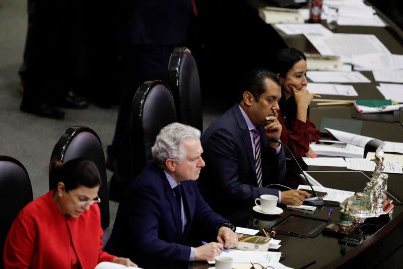 Mexican legislators to vote on constitutional reform of the electricity sector, in Mexico City