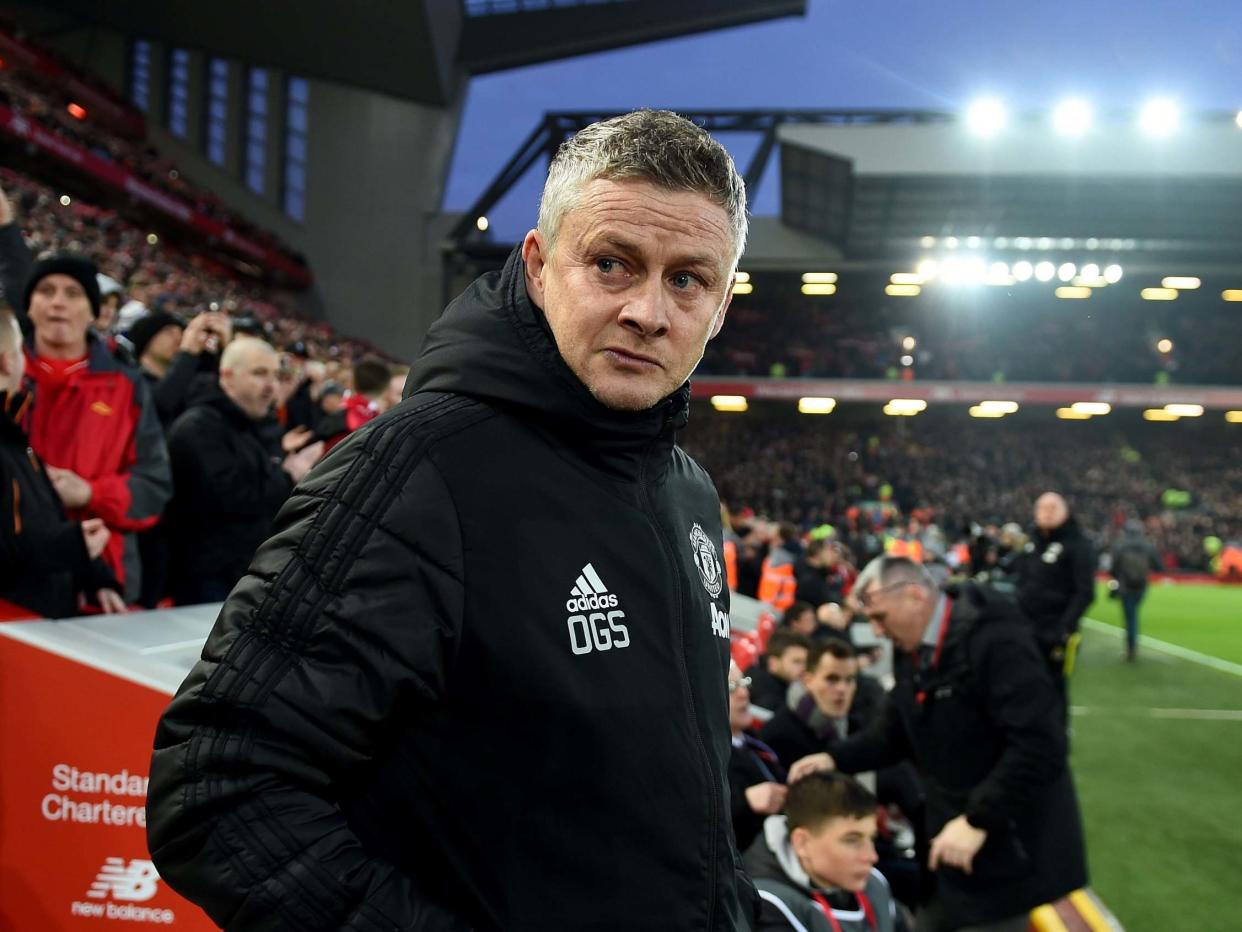 Ole Gunnar Solskjaer manager of Manchester United: Getty