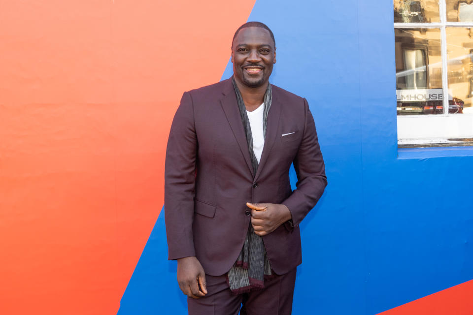 Adewale Akinnuoye-Agbaje attends a photocall for the UK Premiere of 'Farming' during the 73rd Edinburgh International Film Festival. (Photo by Roberto Ricciuti/Getty Images)