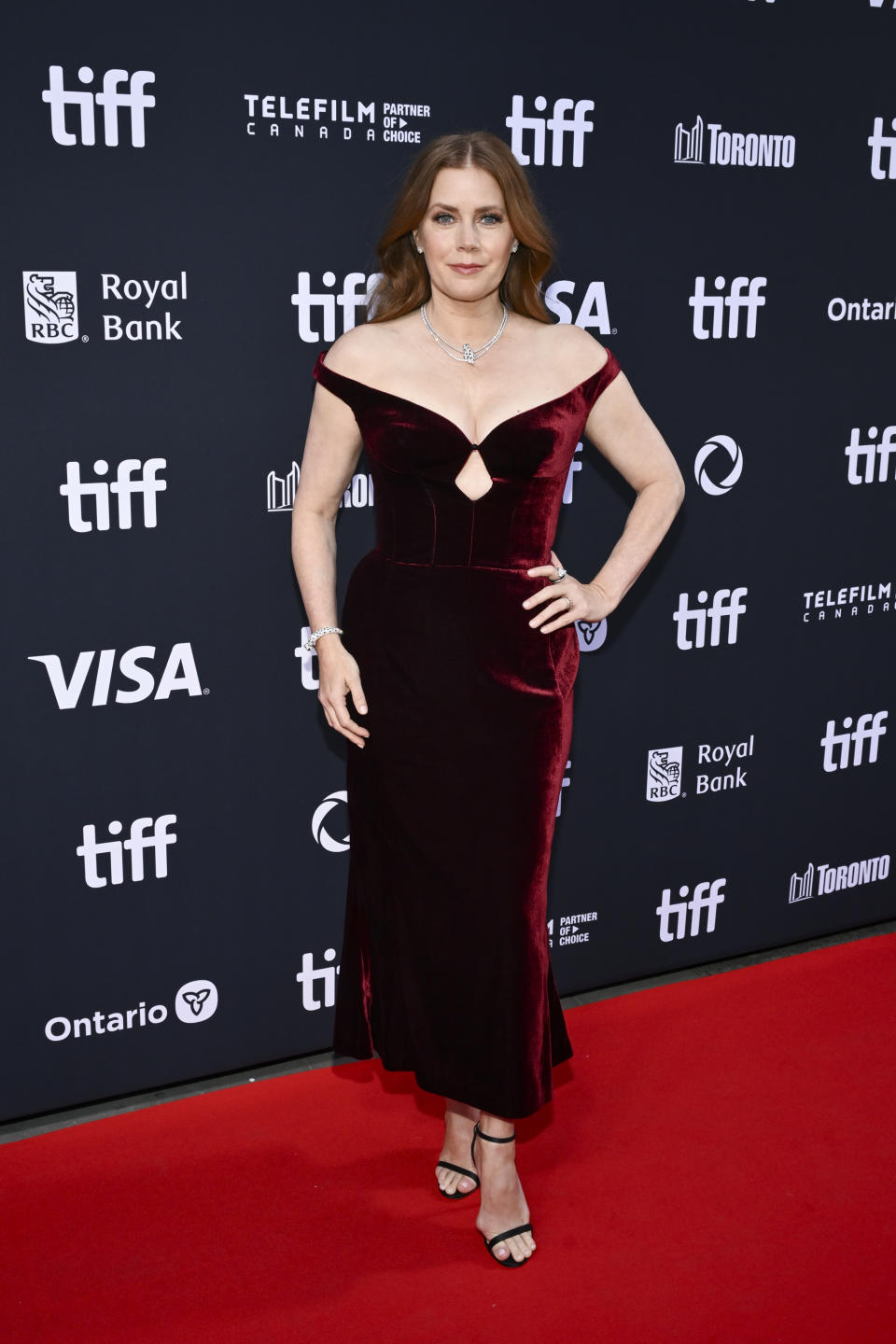 Amy Adams at the TIFF Tribute Awards held at the Fairmont Royal York on Sept. 8. (Photo by Michael Buckner/Variety via Getty Images)