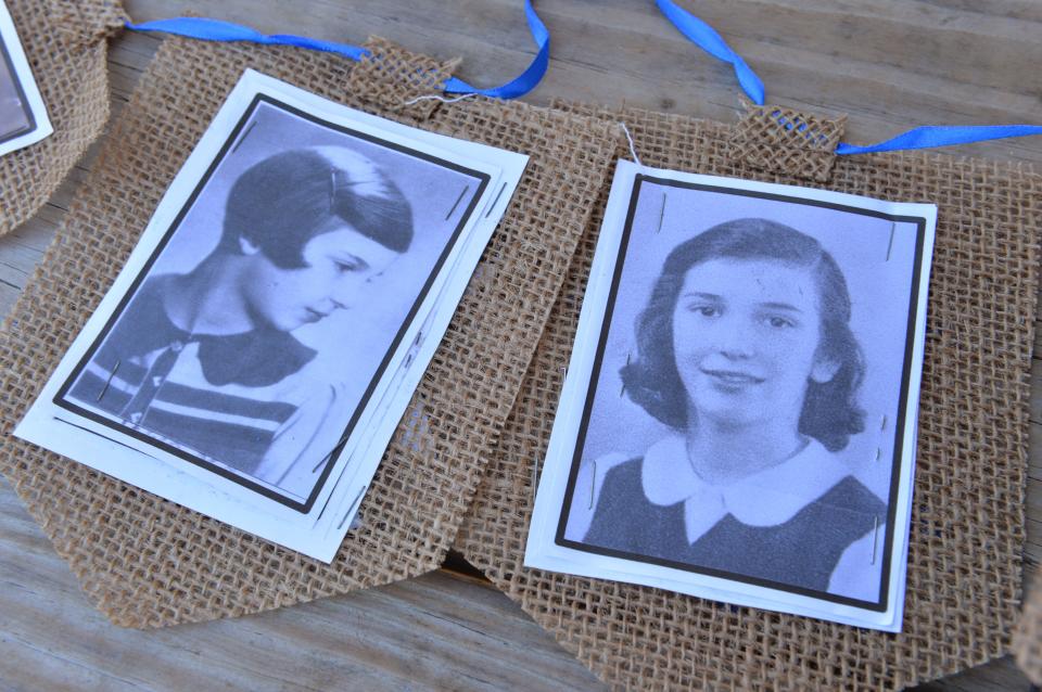 Lisa Bean created a timeline with photos of her mother, Helga Melmed, 95, a survivor of  Auschwitz.