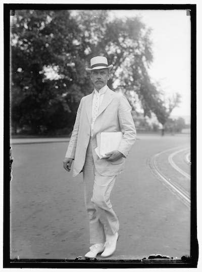 Sen. Reed Smoot, photographed between 1913 and 1917. <a href="https://www.gettyimages.com/detail/news-photo/senator-reed-smoot-between-1913-and-1917-american-news-photo/1425951053?phrase=reed+smoot&adppopup=true" rel="nofollow noopener" target="_blank" data-ylk="slk:Heritage Art/Heritage Images/Hulton Archive via Getty Images;elm:context_link;itc:0;sec:content-canvas" class="link ">Heritage Art/Heritage Images/Hulton Archive via Getty Images</a>