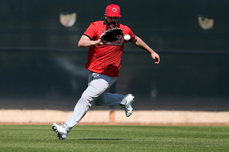 MLB: Cincinnati Reds-Workouts