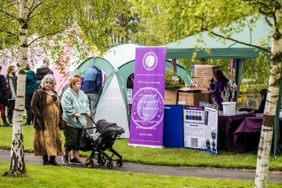 The Northern Echo: George's Friend Fest, Barnard Castle.