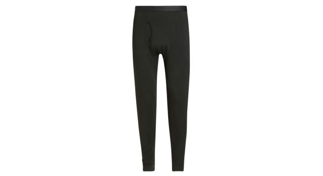 John Lewis Heat Generating Thermal Leggings, Black at John Lewis & Partners