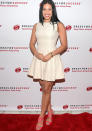 Celebrities in neon fashion: Jordin Sparks styled her outfit with neon pink heels.<br><br>[Rex]