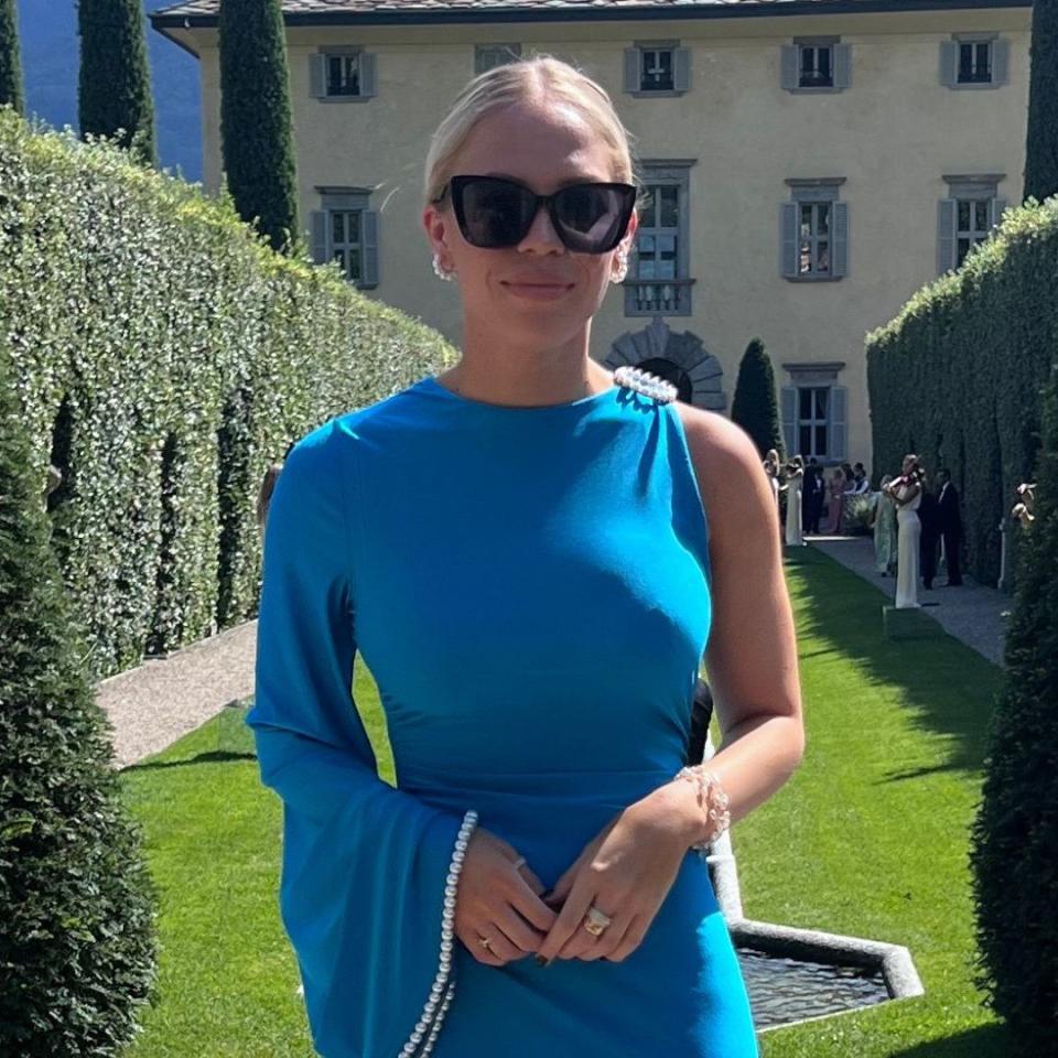 Here's all the outfits I wore to my friend's Lake Como wedding