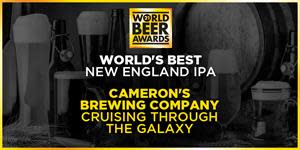 Cameron's Brewing wins Best New England IPA for Cruising Through the Galaxy Hazy IPA