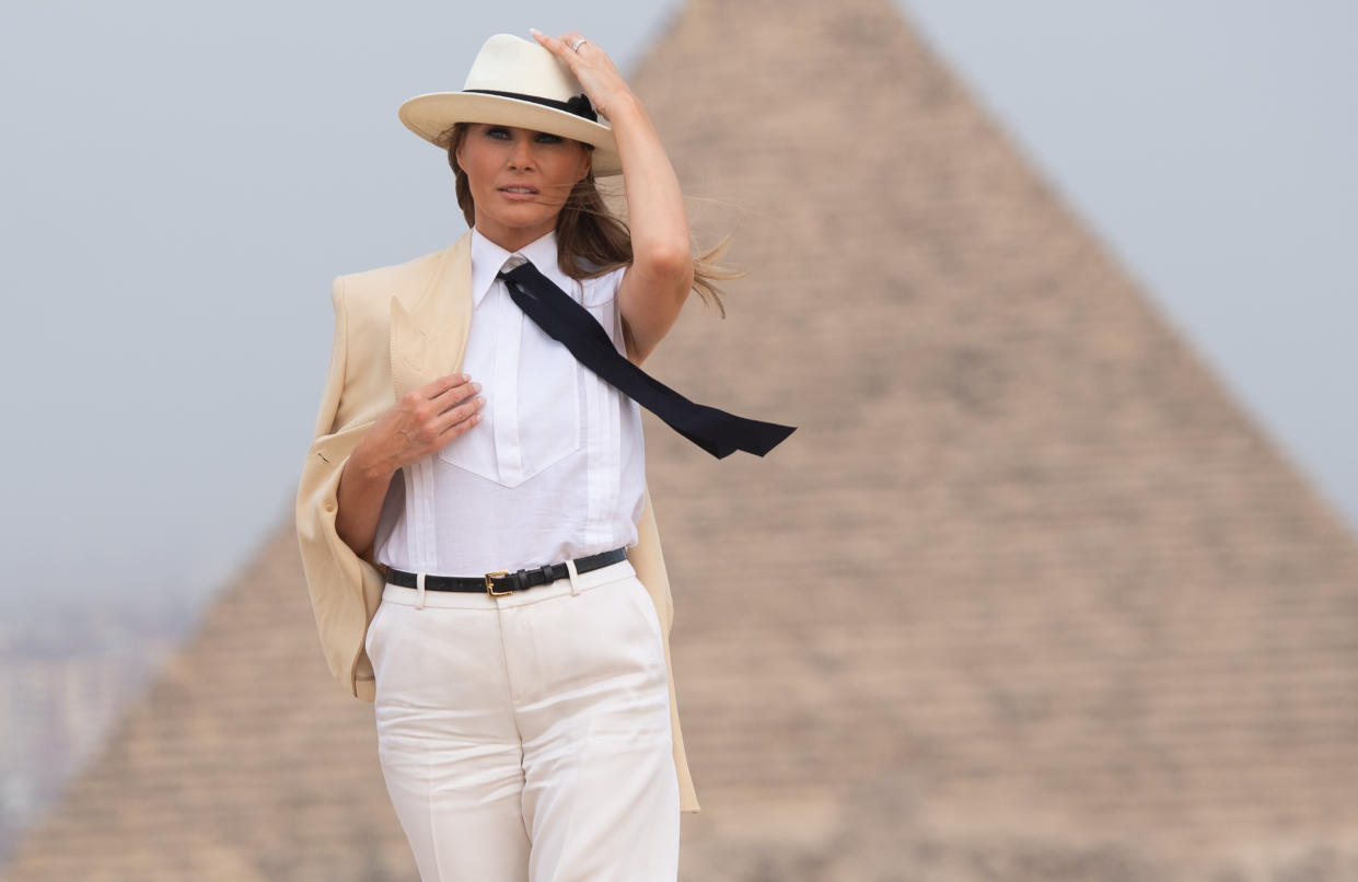 Melania Trump steht in der Kritik – und wehrt sich. (Bild: Getty Images)