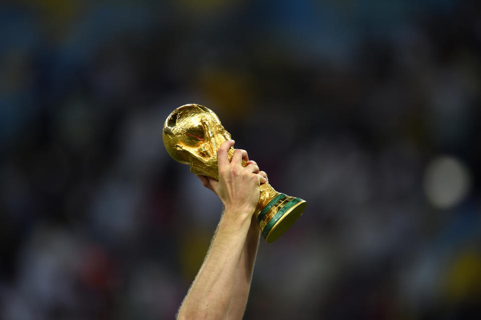 Le trophée le plus convoité de la planète football (photo AFP).