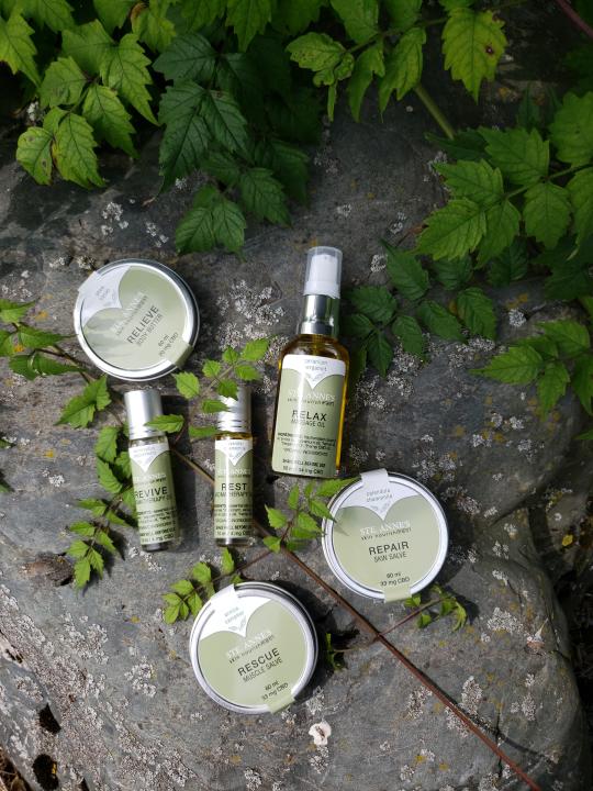 CBD products available at Ste. Anne’s Spa (Supplied)