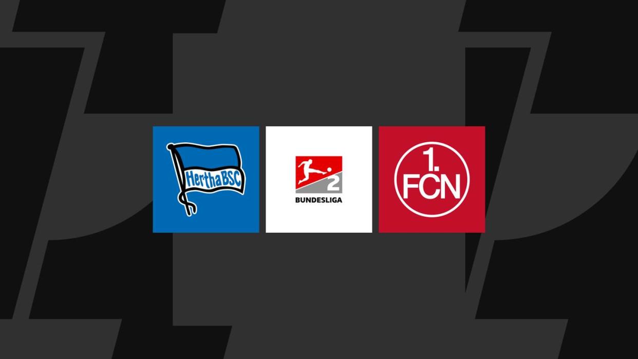 2. Bundesliga heute: Hertha gegen Nürnberg