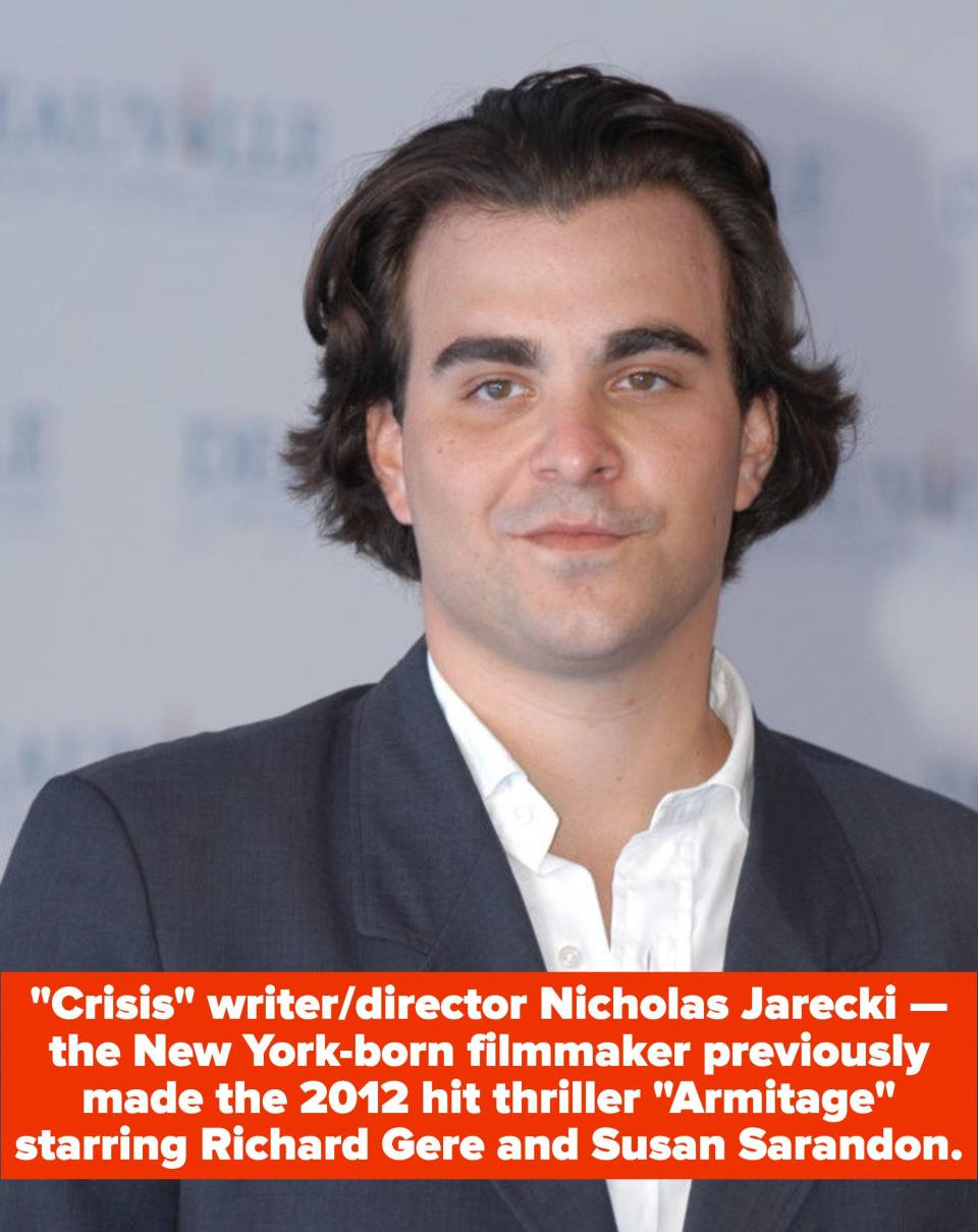 Crisis director Jarecki who previously directed 2012's armitage