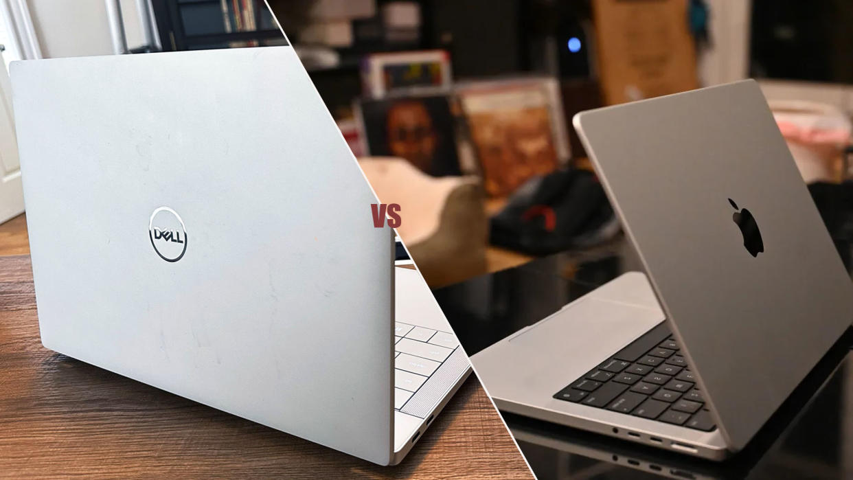  Dell XPS 14 vs. Apple MacBook Pro 14. 